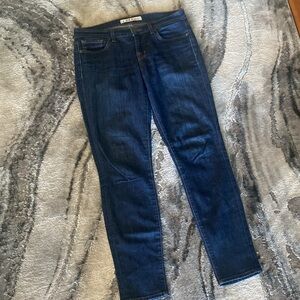 J Brand Skinny Leg ankle length Jeans Pure Wash size 28